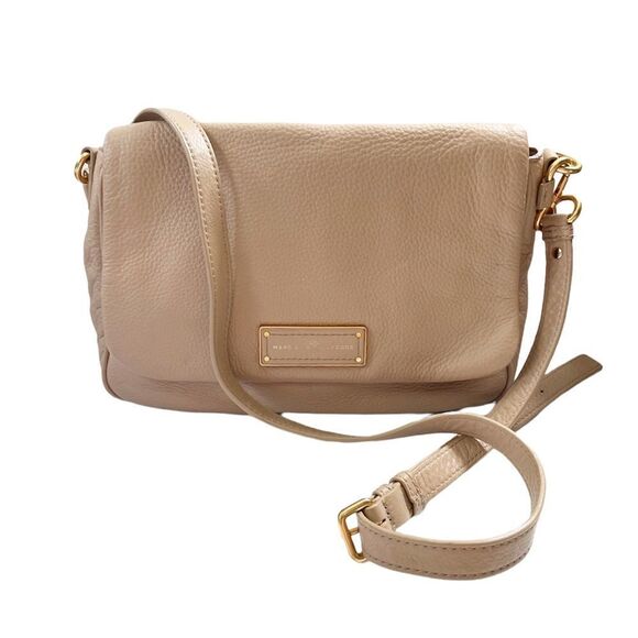 Marc by Marc Jacobs Too Hot to Handle Leather Crossbody Bag Tan - Picture 1 of 10